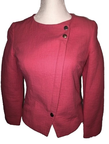 strapless open back dress Vintage Escada Boxy Cropped Hot Check Jacket  Recess
