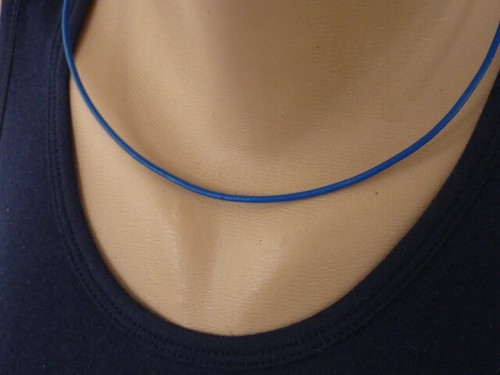 Lederkette Halskette aus Leder Rindsleder Rundleder Collier 2mm Farbwahl 2369 - Bild 27 von 42