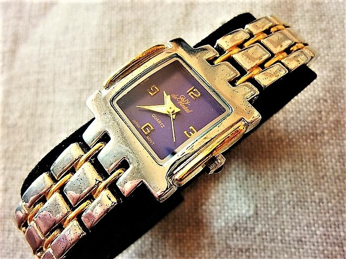 Montre Bracelet Homme Guy De Vintal, Quartz, Vintage, Fabrication Française
