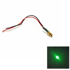 Mini Green Laser Light 515nm 520nm 5mw Green Laser Dot Diode  Module 7x11.5mm