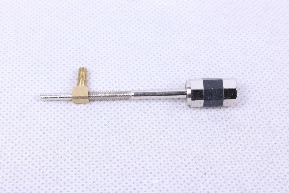 4/4 Violin Bow Frog Ebony Frog Flower Inlay Violin Bow Parts - Image 3 of 4