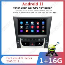 Android 11 Car Head Unit GPS For Lexus GS300 GS350 GS400 GS430 GS450 GS460 05-11