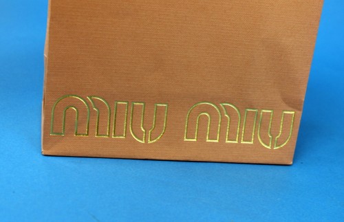 Chanel & Miu Miu Designer Shopping Bag Gift Bag Paper Bags Accessories Unused - Picture 5 of 12