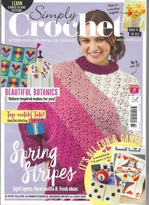 Simply Crochet Magazine Issue 160 – Spring Layers, Fun & Fresh Ideas