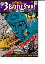 Brave And The Bold 52 Battle Stars Sgt Rock Lt Cloud VG- 1964 Glossy