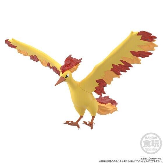 World Kanto Região Figura, Asas SORTE, Articuno, Zapdos, Moltres em 1, 20  Escala, Em Stock