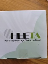 HEETA Hair Scalp Massage Shampoo Brush , BLUE