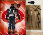 GI Joe Classified Series 6" Male Blue Ninja *LOOSE* w/Accessories Cobra