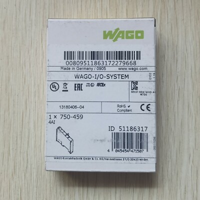 One New WAGO 750-459 750459 PLC In Box Expedited Shipping