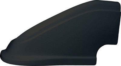 FIVESTAR Nose - MD3 - Driver Side - Molded Plastic - Modified - Black - Each