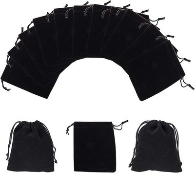Schmuckverpackung 50 Stück Velvet 12x10cm Geschenkbeutel