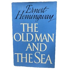 Ernest Hemingway The Old Man In The Sea Hardcover Dust Jacket Vtg 1980 HCDJ