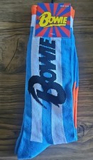 DAVID BOWIE - Unisex Crew Socks 7-12 - NEW