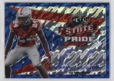 2021 Leaf Metal Draft State Pride Blue Marble 39/40 Shaun Wade #SP-SW1 Auto 12v9