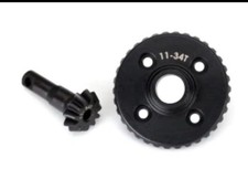 Traxxas TRA8279R Ring gear, differential/ pinion gear, differential machined 