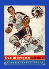 1954-55 Topps Set-Break # 17 Gus Mortson LOW GRADE (crease) *GMCARDS*