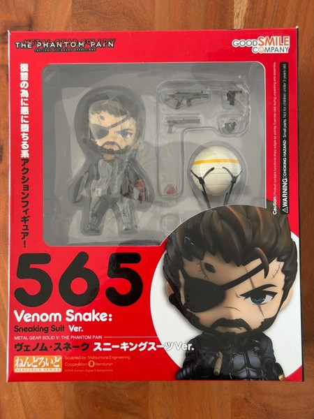 Nendoroid 565 Metal Gear Solid V Venom Snake Sneaking Suit Good Smile Company