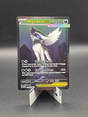 #ad Mega Absol EX 180 132 Mega Evolution Holo Rare $66.01