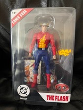 McFarlane Toys DC Direct The Flash – Platinum Edition Chase – Sealed w/ Comic