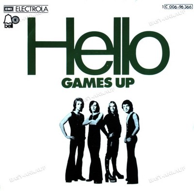 Hello - Games Up 7'' (VG) .