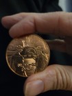 Well Be Back Alien Copper Coin 1 oz — photo 1