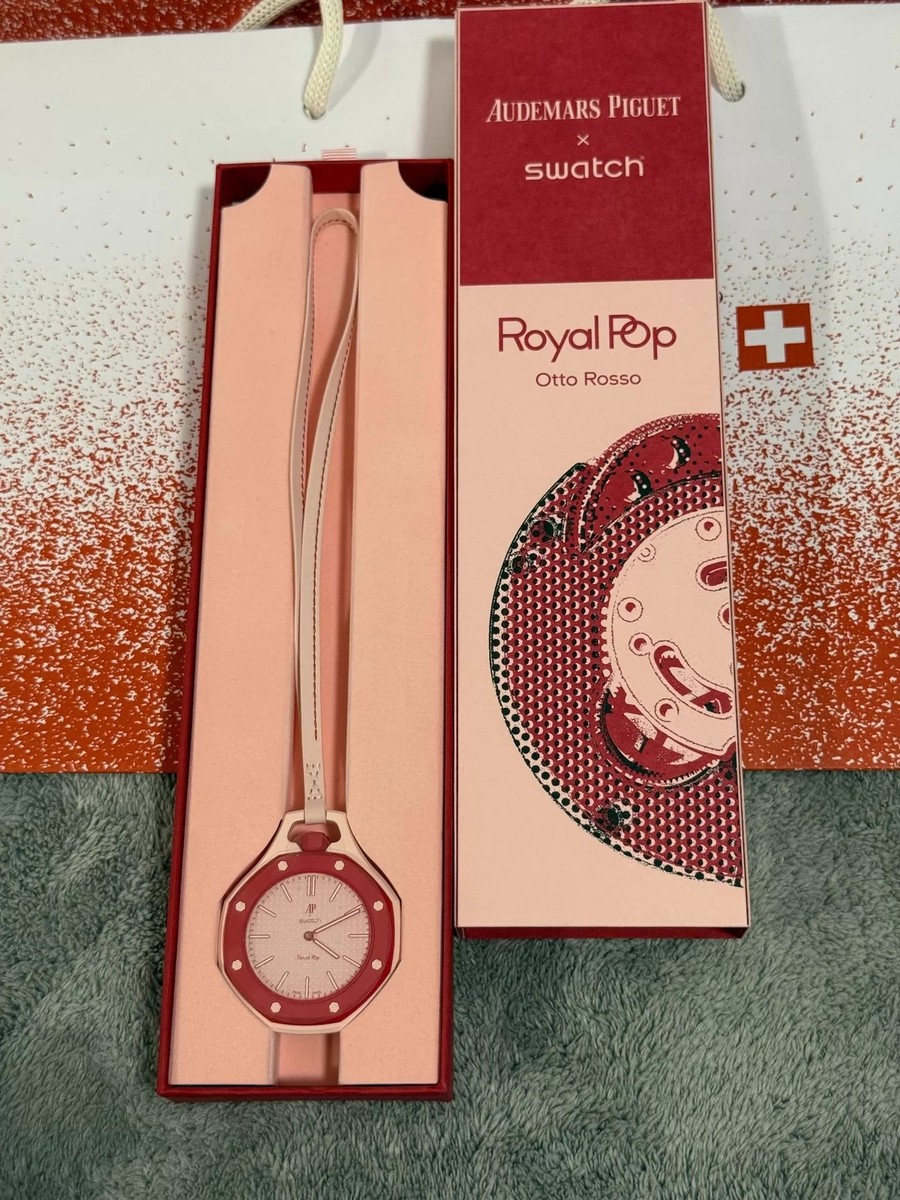 時計 Audemars Piguet x Swatch  Pop Otto Swatch x Audemars Piguet Royal Pop Otto Rosso - Brand New In Box