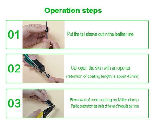 10PCS SC APC fFiber Optic SC APC Connector SC APC FTTH Fiber Optic Connector - Afbeelding 9 van 11