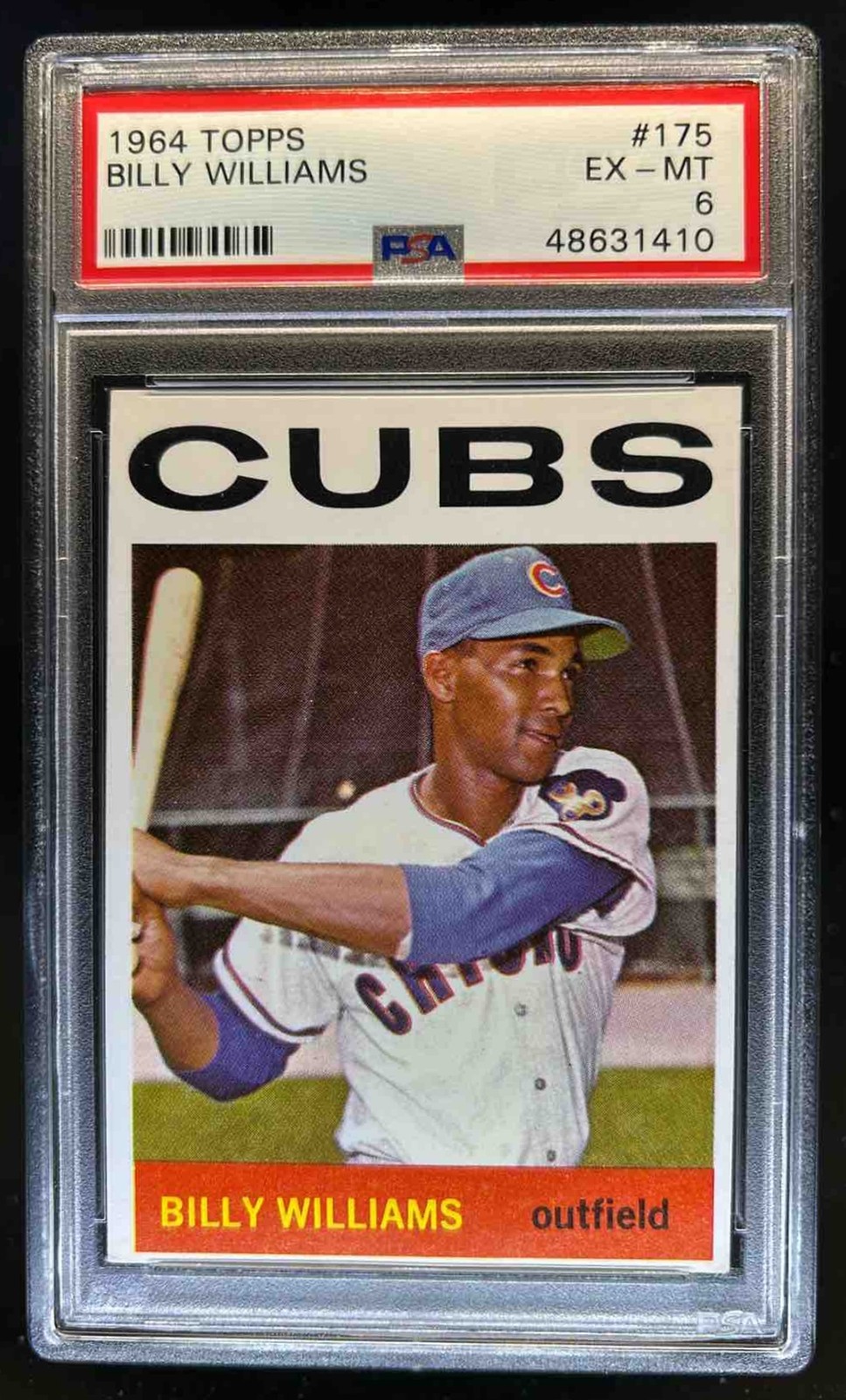 1964 Topps Billy Williams #175 Cubs PSA 6