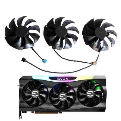 3x For EVGA RTX3070 3070TI 3080 3080TI 3090 FTW3 Graphics card fan #fb