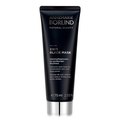 Annemarie Borlind 2 In 1 Black Mask-Intensive Care Mask For Combination Skin