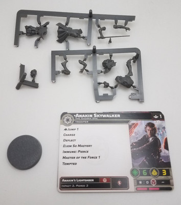 Star Wars Legion - Heroes of the 501st *General Anakin Skywalker NoS With Cards*