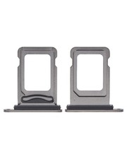 Dual Sim Card Tray For i Phone 14 Pro / 14 Pro Max Deep Purple