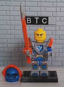 LEGO NEXO KNIGHTS 70351 Clay Moorington Minifigure NEX093! CRACKED LEGS!