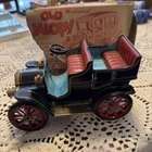 Marx 'Old Jalopy' Vintage Wind-Up Mechanical Tin Litho Toy Car. W/sordakinda Box