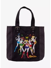 Sailor Moon Guardians Soldiers Tote Bag Anime Licensed NEW