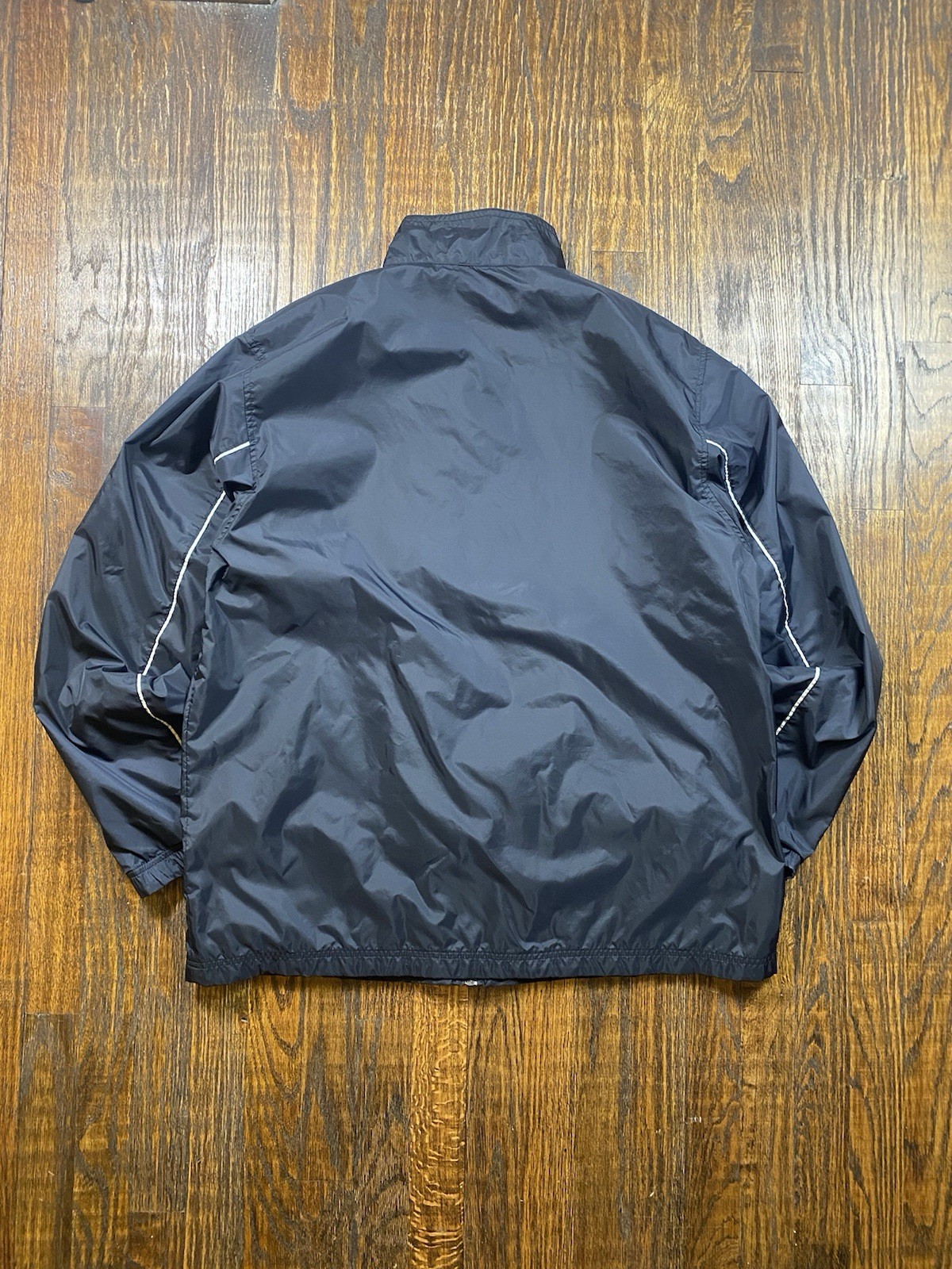 SACAI X NIKE Giacca a vento vintage Y2k Nike a righe nera track jacket uomo L