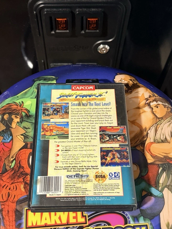 Street Fighter II: Special Champion Edition Sega Complete W/ Game - Tested - Image 2 of 4