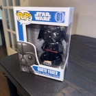 Funko Pop! Star Wars Darth Vader #01 Blue box Large Font 1st Release