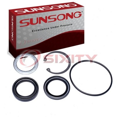 Sunsong Steering Gear Pitman Shaft Seal Kit for 1997-1999 GMC P3500 Power rz