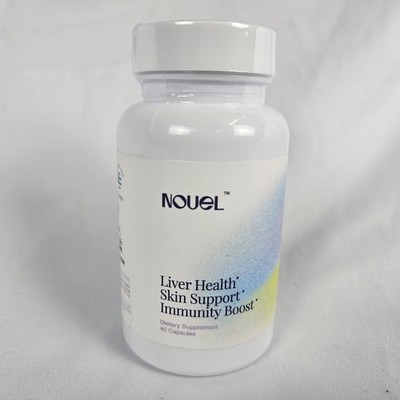 Nouel Liver Health Skin Support Immunity Boost Supplement 40 Capsules 09/24/26