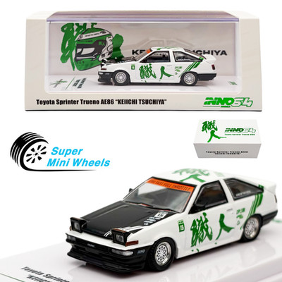 INNO64 1:64 Toyota Sprinter Trueno AE86  Keiichi Tsuchiya 