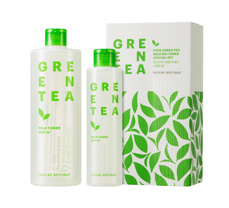 Mild Toner Set(500ml + 200ml) Calming Moist K-beauty