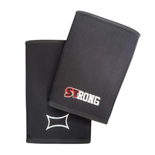 7mm Sling Shot STrong Knee Sleeves by Mark Bell -Black Neoprene Support Medium 