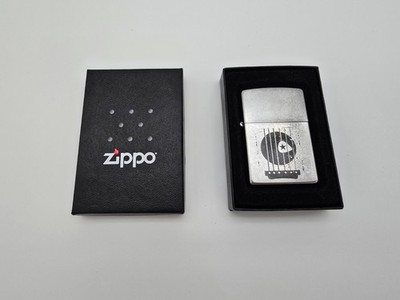 Zippo 2008 Marlboro Guitar Strings Pick Lighter E-08 Street Chrome Unfired w/Box
