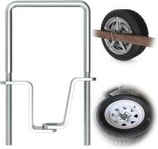 U-Bolt Style Tire Carrier, Trailer Spare Tire Mount Bracket, Trailer Tongue or F