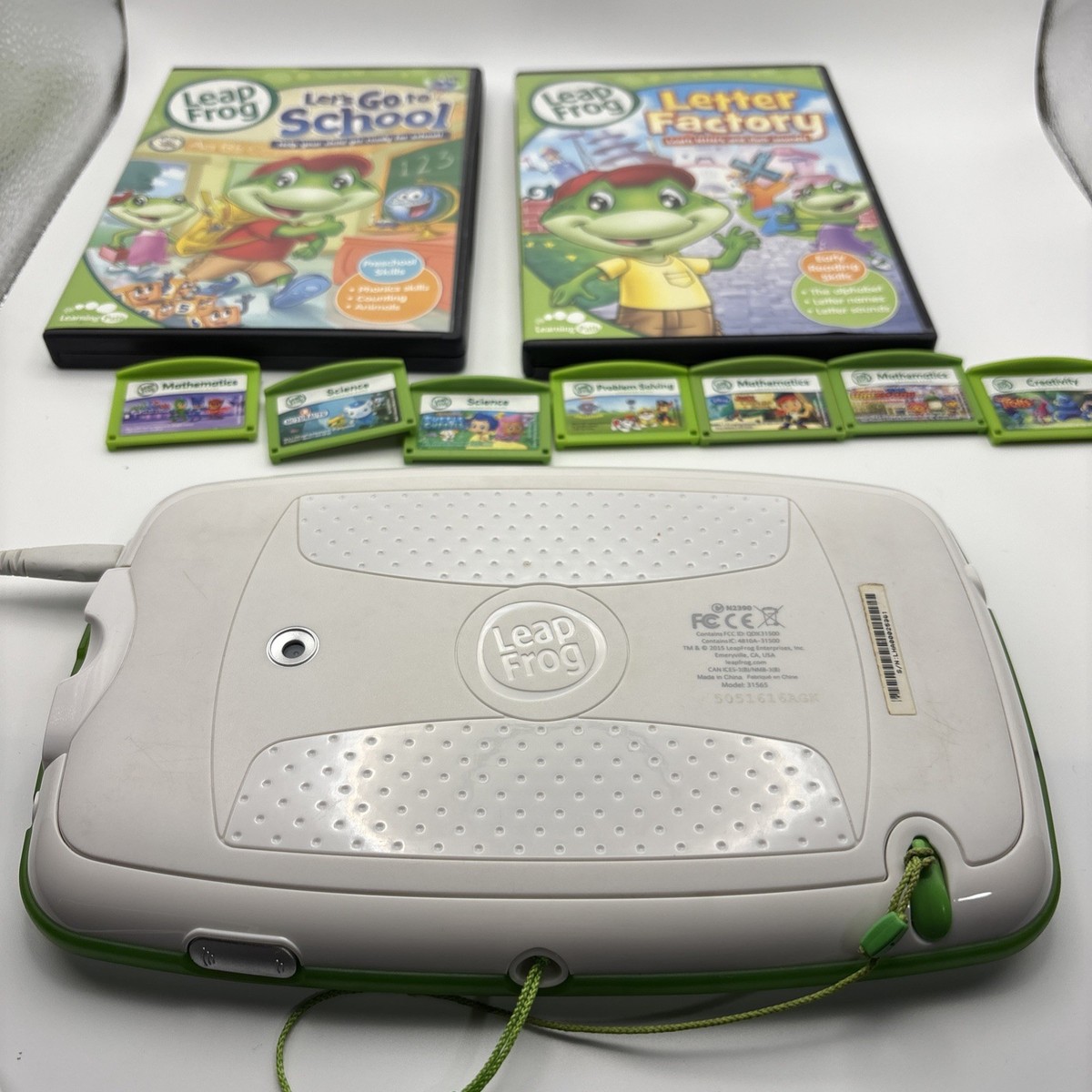 LeapFrog LeapPad Platinum Kids Learning Tablet W/Lot Of 7 Games