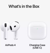 Apple AirPods 4 mit USB-C Ladecase (4. Generation) Kabellos - Brandneu – Bild 11