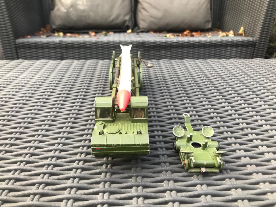 Dinky Supertoys 666/667 - Lance-missile Corporal - 1/50 - UK 1959 - Rare état Proche Neuf