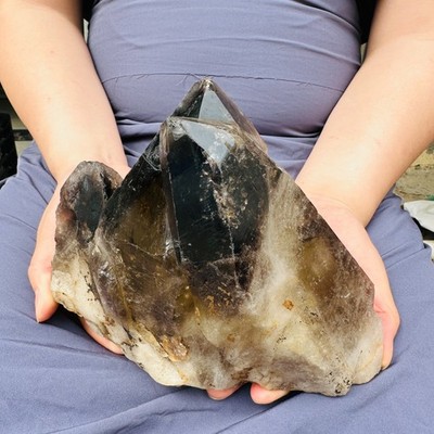 8.36LB natural Crystal clusters Aura Quartz Crystal Healing