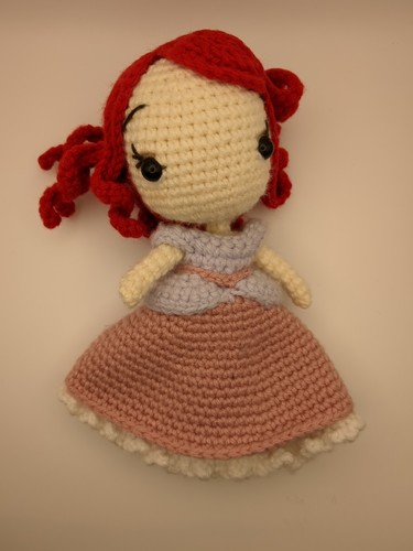 Little Mermaid Ariel Crochet Doll